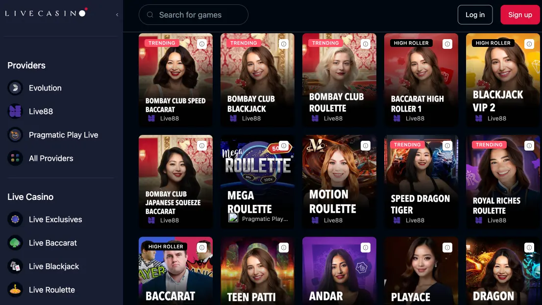 Live Casino