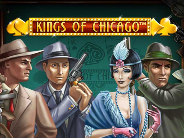 Kings of Chicago slot splash screen