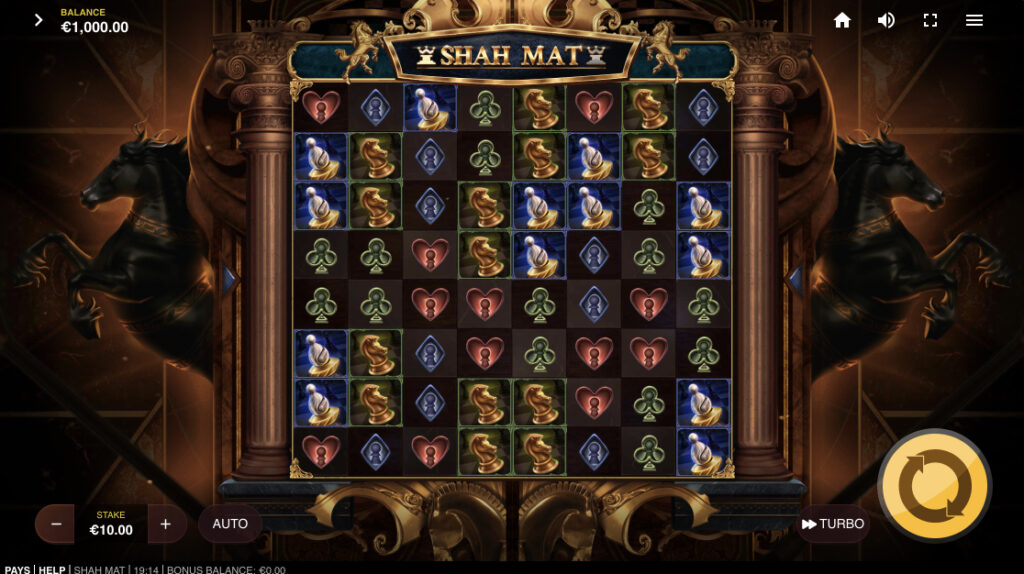 Shah Mat Gameplay screen