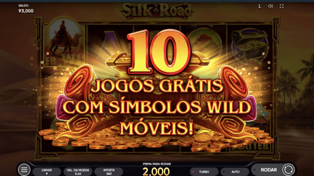 Silk Road 10 free spins