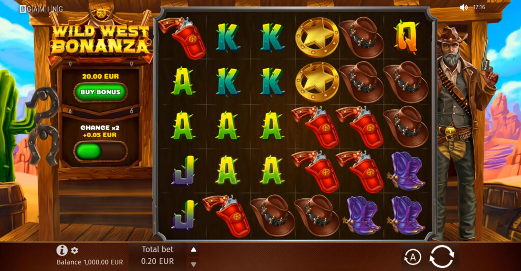 Wild West Bonanza play
