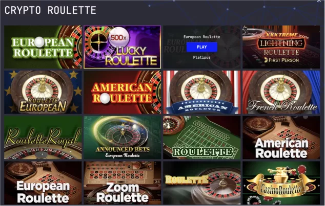 Crypto roulette